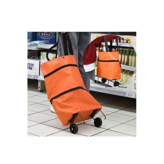 🛒 Sac de Courses à Roulettes – Pliable et Pratique