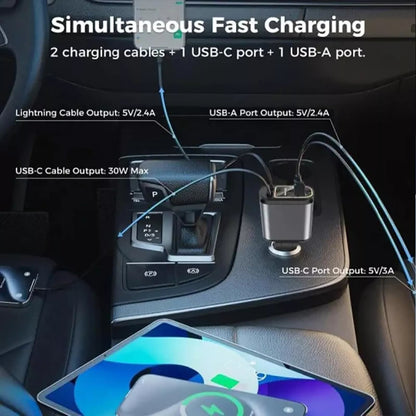 Pack Confort Charge Auto 4 in 1