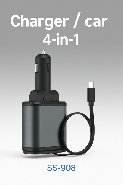 Pack Confort Charge Auto 4 in 1