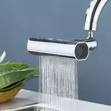 Tête de robinet de cuisine intelligente 3 en 1 avec rotation à 360°