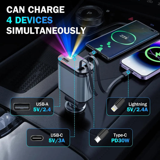 Pack Confort Charge Auto 4 in 1