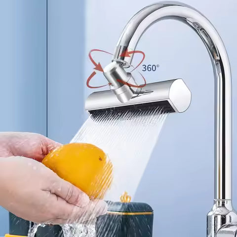 Tête de robinet de cuisine intelligente 3 en 1 avec rotation à 360°